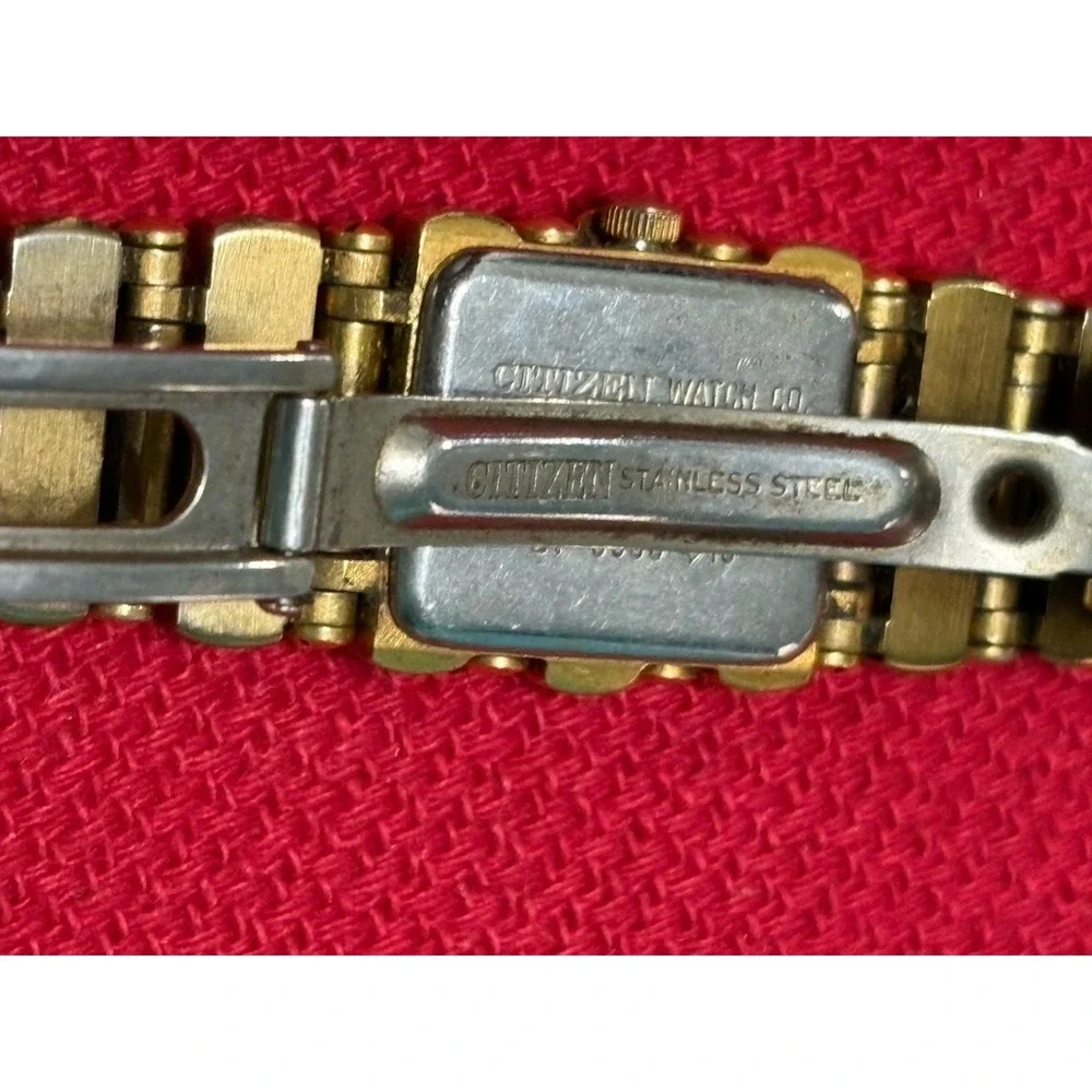 BEAUTIFUL‎ VINTAGE CLASSIC LADIES SIX JEWEL CITIZEN GOLD PLATED WATCH